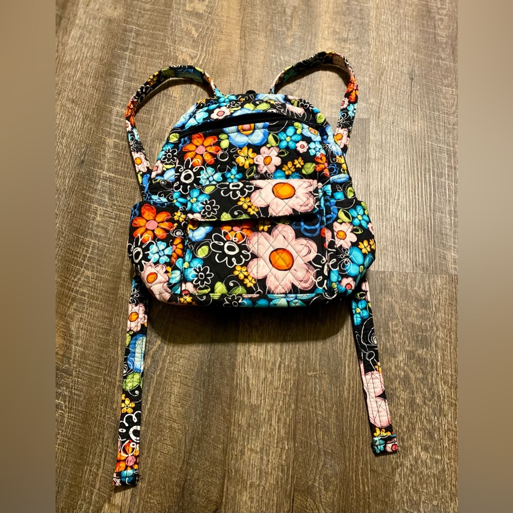 YKK Floral Fabric backpack